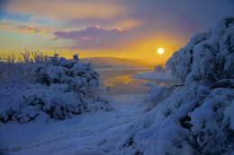 Утро января. / Крым