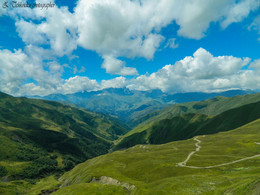 Datvijvari pass. Georgia. Khevsureti / Georgia. Khevsureti