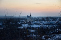 Вечер в деревне / Больше фото по ссылке: http://steklo-foto.ru/photogellary