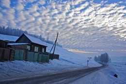 Студёное утро / Тоджа, Тоора-Хем, Тува.