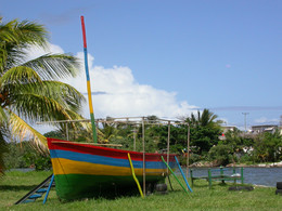Fischerboot / Fischerboot auf Mauritius
