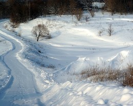 Зимние узоры . / зимний пейзажик.