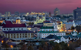 Много-башенный город / Минск - сплошные башни и шпили, однако... -- XX-й, XXI-й и разные прошлые века...