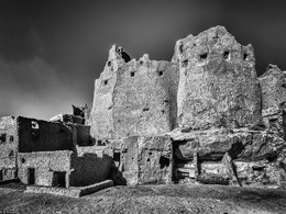 &nbsp; / Оазис Сива. Шали. Разрушенная ливнем средневековая крепость, построенная из глины.