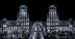 Виртуальные ворота города / В Минске давно стоят реальные &quot;Ворота города&quot;
Скоро появятся виртуальные...