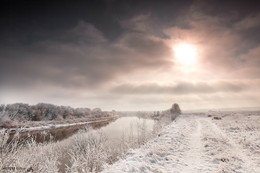 река Днепр / последние дни зимы