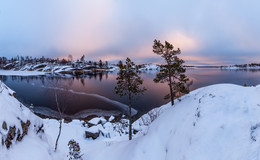 &quot;Утренняя композиция&quot; / Ладожское озеро. Февраль 2016.