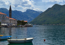 Вид с набережной / Пераст ,Черногория .