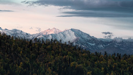 Рассвет / В горах