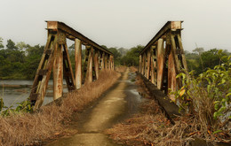 &quot;СТАРЫЙ МОСТ!&quot;Камерун / Камерун -старый Немецкий мост