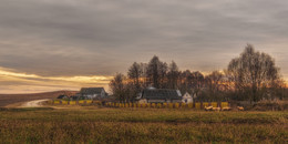 Деревенский пейзаж / Снято где-то в Гродненской области)