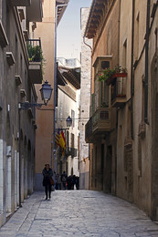 &nbsp; / Eine Gasse in Palma, der Hauptstadt Mallorcas. Gerne bin ich in den Stadtteilen, die von Touristen kaum besucht werden.