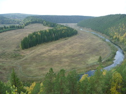 Извилистый мотив / Серый камень, Пермский край, Суксунский район, Место силы.