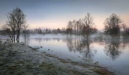 Разлив реки в весеннем сне.. / Нижегородская область, река Кеза
