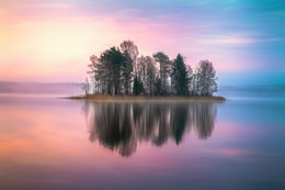 утренняя зорька / майское утро на озере Селигер
