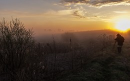 Ранним утром... / Рассвет , туман