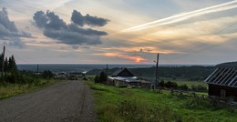 Вечер. / Кировская область. Прикамские просторы.