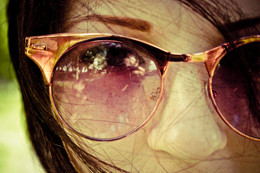 В розовых очках / Хорошо в розовых очках: солнце не слепит, все идеально.