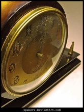 Часы стучат Хардкор / Нашел дома старые часы. решил сфотографировать. вот что получилсь