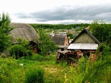 Утро в деревне / Фото июля 2007 года