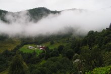 В облаках / Из поездки по Норвегии