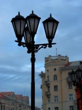 фонари Орджоникидзе / площадь Орджоникидзе в Могилеве