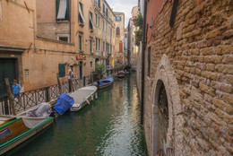 Венеция утром / Венеция каналы