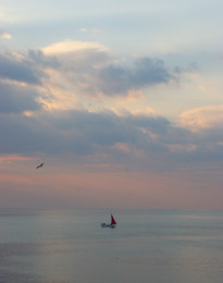 закат / Чёрное море