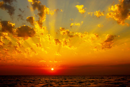 Вечерняя раскраска / Черное море