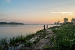 Утро на Припяти 2 / Рыбаки на Припяти