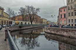 Банковский мост / Санкт-Петербург, осень
