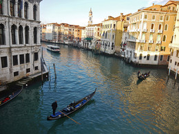 Венеция &quot;Гранд Канал&quot; / Больше фото по ссылке: http://steklo-foto.ru/photogellary