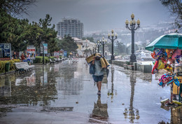 Дождик / sony nex7 fujian 35mm Yalta