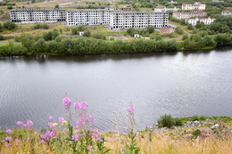 Опустевший северный город / Воркута, район Рудник