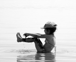 Вода, жизнь, свобода. / Алматы, Казахстан, капчагайское водохранилище.