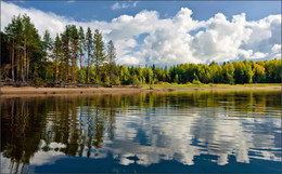  / Кама, берег, осень