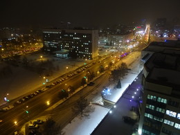 Не лунная дорожка / г. Пермь, декабрьское утро