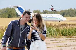 &quot;Разрешение получено!&quot; / Фотография из серии &quot;Запасной аэродром&quot;