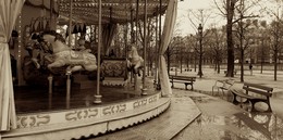 Жизнь в монохороме / Париж. Сад Тюильри.