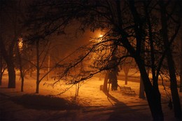 &amp;&amp;&amp; / Про снег, туман и уютный вечерок.