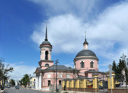 Храм Иверской Иконы Божией Матери на Всполье / город, архитектура, храм