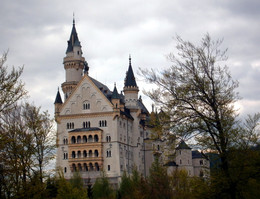 Нойшванштайн (Schloss Neuschwanstein) / Прекрасные замки и дворцы Баварии...