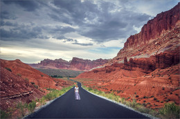 Вот новый поворот / Capitol Reef
(без фотошопа)