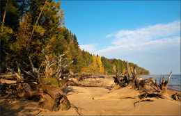 &nbsp; / Берег Камы, осень