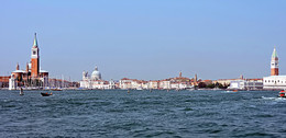 Венеция / Вид на Венецию - маленькая панорама