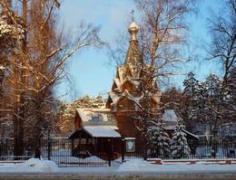 Московские церкви / Север Москвы.Деревянная церковь