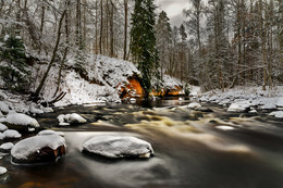 Речка Амата / Amata river Latvia