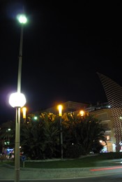 Чарующие огни ночного Камбрильса / Cambrils ночью.