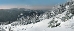 В горах. / На вершине горы Фалаза, Пиданский хребет.