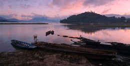 Раннее утро на оз.Лак... / Вьетнам озеро Лак провинция Даклак